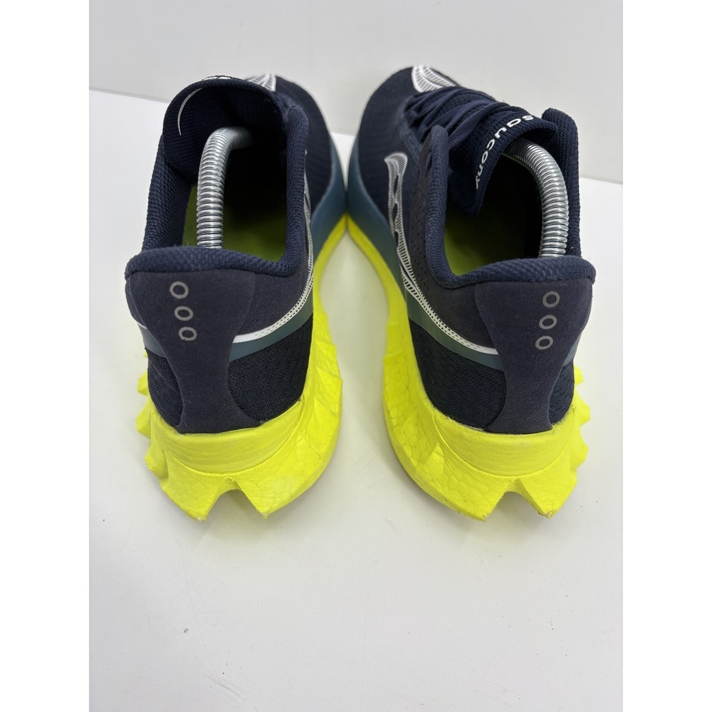 Saucony Endorphin Pro 4 Men's Size 11 Running Shoe 'Navy/Citron' S20939-222 - Picture 5 of 9